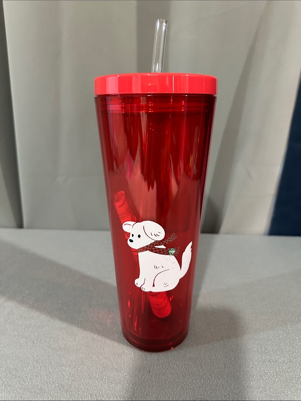 NEW Starbucks Christmas puppy cup